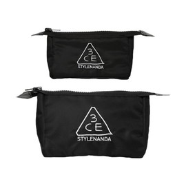 3CE (현대Hmall)3CE 파우치 2종(미니+기본) 세트 (Hyundai Hmall) 3CE Pouch Set (Mini + Basic) 2 Types