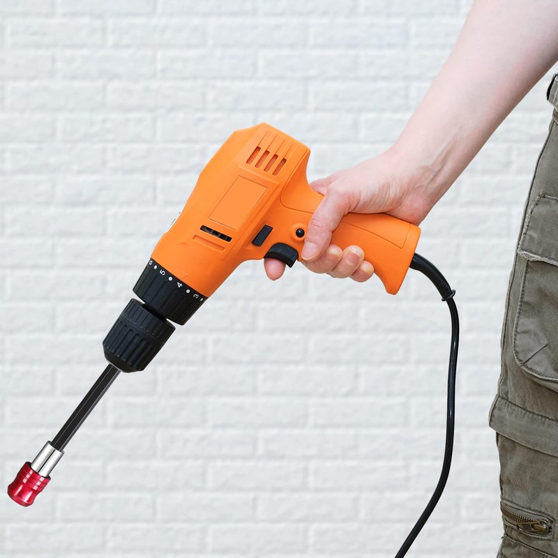 12 PCS Drill Bit Extension Magnetic Drill Extension Bit Holder