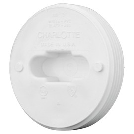 CHARLOTTE PIPE 3 DWV Flush CLEANOUT Plug DWV (Drain, Waste and Vent) (1 Unit Piece)