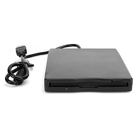 External Floppy Drive 3.5-inch Portable Card Reader for Mac & PC – Compatible with Windows & macOS – USB 2.0 Interface – Durable Design for Easy File Transfer – Perfect for Vintage Computers & Data Recovery