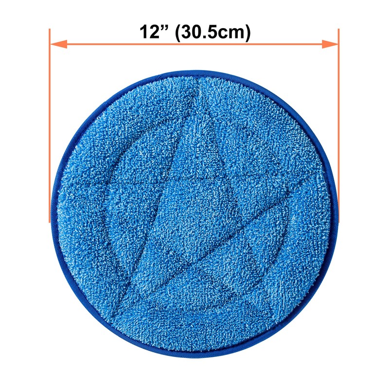 HHQ Commercial Microfiber Carpet Bonnet, Mopping and Buffing Pad, for