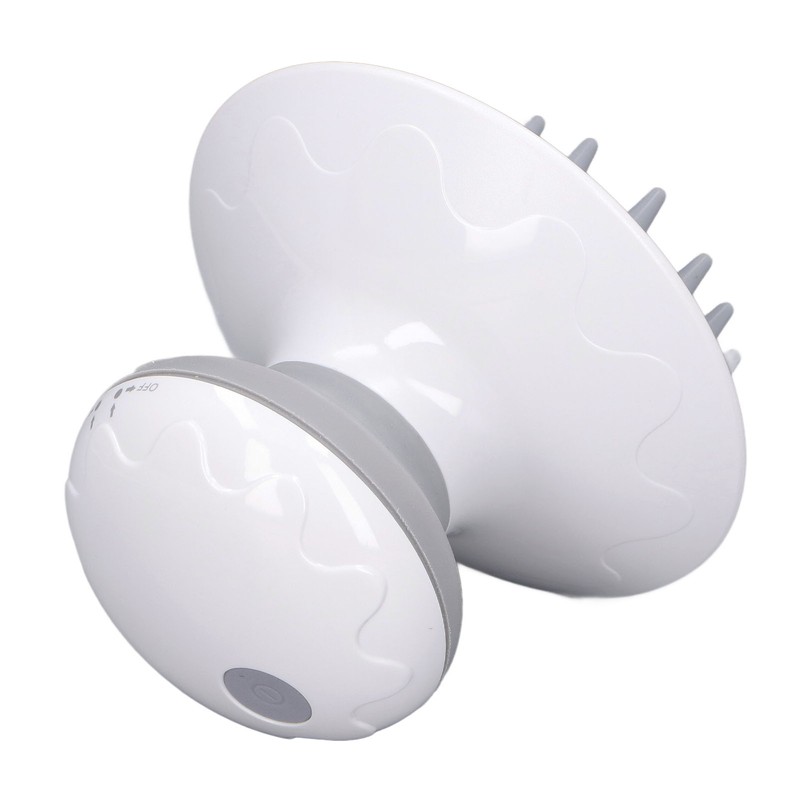 Vibrating Head Massager Rechargeable Kneading Waterproof Multi Functional Electronic Scalp