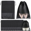 SOFPLATE 10 Pack 14.3 x 10.6 Inch Drawstring Shoe Bag