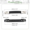 MroMax 2Pcs Luggage Handle 9.25" x 1.1" (L x W)