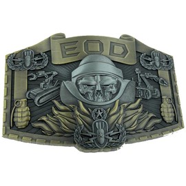 EOD Belt Buckle, 4.25 X 2.9