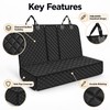 Waterproof Dog Car Seat Cover for Back Seat Protection –