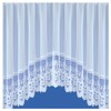 Tyrone Textiles Brazil Jardiniere - Heavy Lace Bottom with Plain