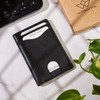 WASAMA Slim Minimalist Leather Wallet, Credit Card Holder, RFID Blocking,