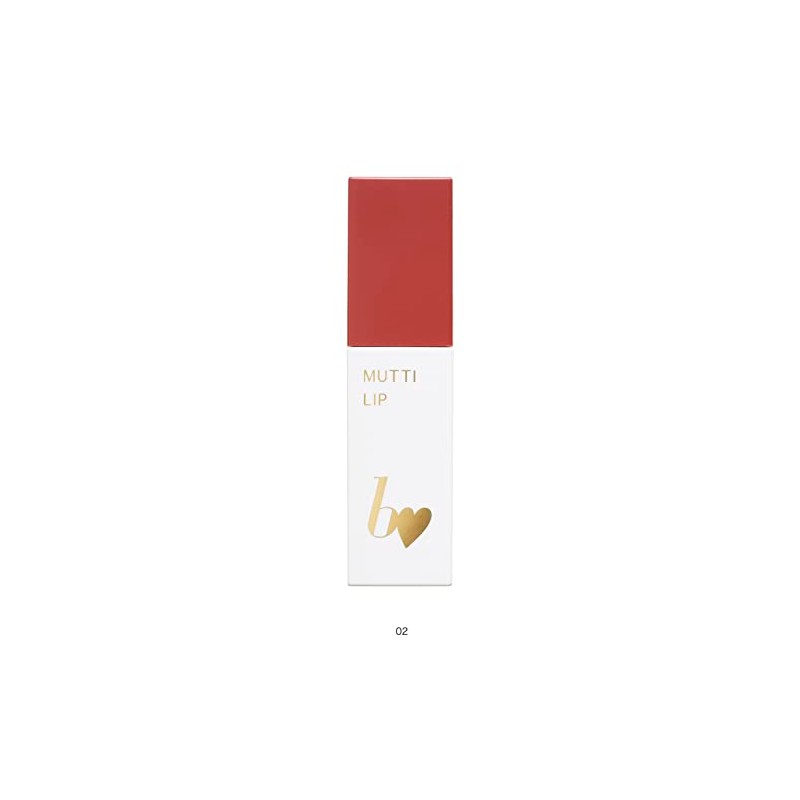 b idol Mutchi Lip R 02 Feath Red 0.1 oz