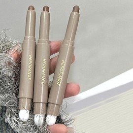 Double-ended Contour Pen with Brush, 3 Counts/set Long Lasting Makeup Pen for Highlighting Contouring Concealing, Shadow Drawing Makeup Stick for Women