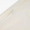 WOLTU Pillowcases Cotton Cushion Covers for Bedroom Sofa Pair Cream