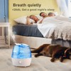Homasy 2.2L Humidifier for HOME & OFFICE with Light,Quiet &