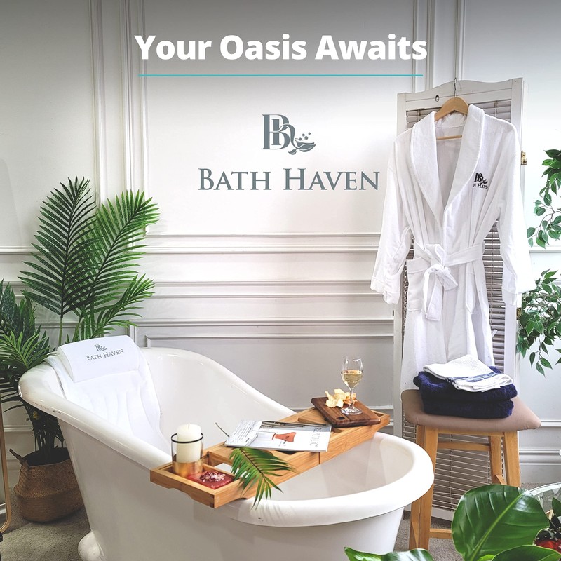 Bath Pillow for Tub, Full Body Bathtub Pillow and Mat