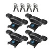 TJHSM 4PCS Box Link Tie Down Anchors Cleats Bed Locking
