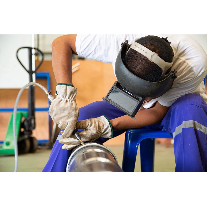 Toledano Industries WORK SAFE - PREMIUM CUT LEATHER WORK GLOVES