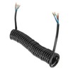 Trailer Extension Coiled Cable 12.8ft 20AWG 7 Core Polyurethane Copper