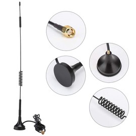 Antenna, 10dBi High Gain 31cm Module Magnetic Suction Antenna SMA Mal, Base is Magnetically Mounted, Not Easy to Fall Off