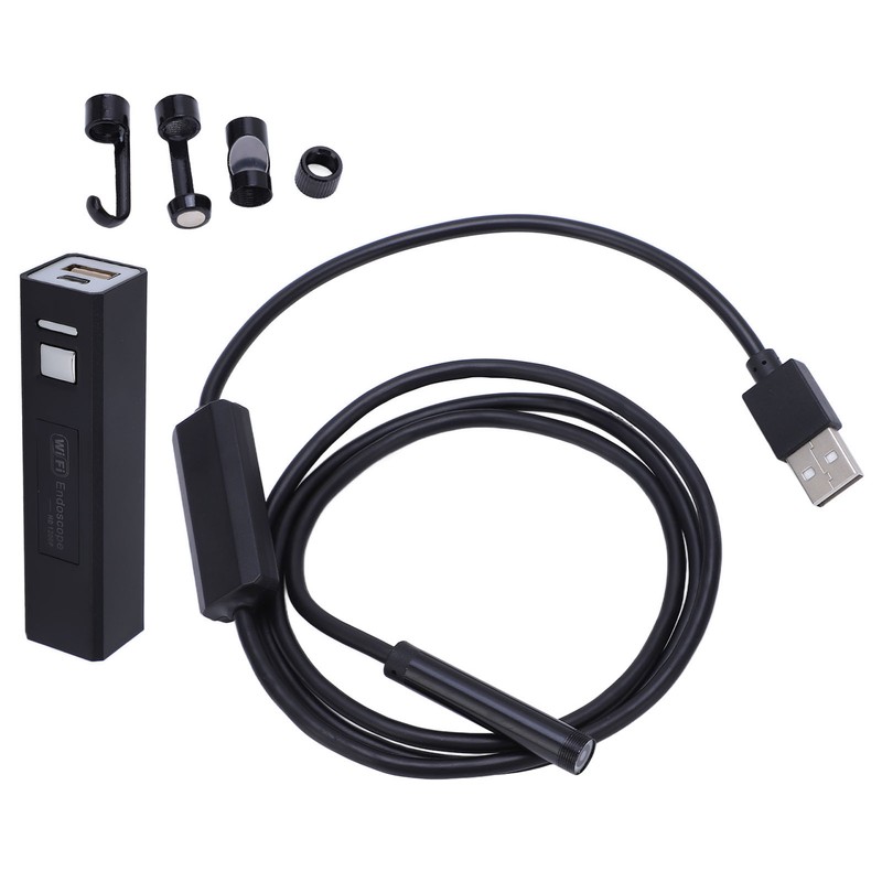 Wireless Endoscope Phone WiFi Borescope Inspection Camera HD IP68 Waterproof