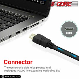 5 CORE ULTRA HDMI CABLE 1.4 HDTV UHD 4K x 2K 3D Audio Return 6FT hdmi-6 HDMI 6F BLK Ratings