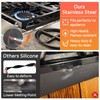 Stainless Steel Stove Counter Gap Cover (2 Pack), Oven Gap