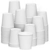 GUSTO White Paper Cups [4 oz - 300 Count] Disposable