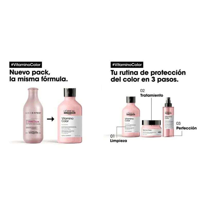 Serie Expert Shampoo Resveratrol Vitami - mL a $260