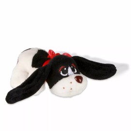 Hasbro Pound Puppies Clip on white black long ears