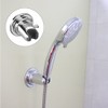 Shower Head Holder, Detachable Wall Mount Suction Cup Shower Bracket,