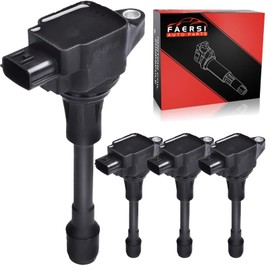 Paquete de 4 bocinas de encendido de repuesto # UF-549, C1696, UF549, 5C1753 para 1.6L 1.8L 2.0L 2.5L - Nissan - Altima Cube Pathfinder NV200 Rogue Sentra Urvan Versa, 2014-2015 Infiniti QX60 y más