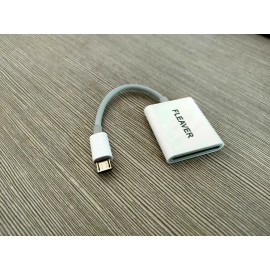 FLEAVER Micro USB to SD Card Camera Reader for Android Phone Tablet Smartphone