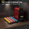 Coffee Pod Drawer Insert Compatible with Nespresso Vertuo，40 Capsules Storage