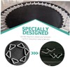 Mipcase 30pcs Metal Trampoline Triangle Buckles Erosion Resistant Shaped for