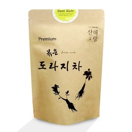 Sanhaerang Premium Roasted Homemade Bellflower Tea 100g / 산해랑 프리미엄 볶은 수제 도라지차 100g