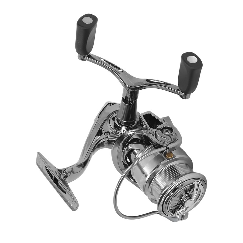 Spinning Reel Long Shot Skew Notch Non Gap Metal Fishing