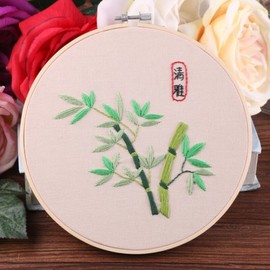 French Embroidery (20cm) Bamboo / 프랑스자수(20cm) 대나무