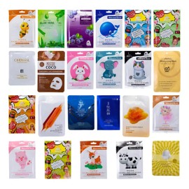 Mascarillas Hidratantes Koreanas Kawai 20 Piezas Mixta