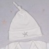 Azeeda 'Single Starfish' Baby Beanie Hat (BH00035012) White