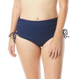 Beach House Mujer Hayden Traje de baño de Cintura Alta con Lazos Laterales Ajustables, Paloma Beach Almirante I, 24 Plus