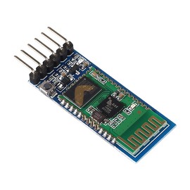 AOICRIE Wireless Bluetooth RF Transceiver Master Slave Integrated Bluetooth Module 6 Pin Wireless Serial Port Communication BT Module for Arduino (5 PCS)
