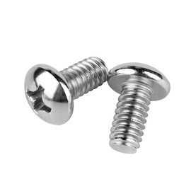 SZJIUZYD #8-32 x 3/8" Phillips Pan Head Machine Screws, 304 Stainless Steel 18-8, UNC Coarse Full Thread, 50 PCS