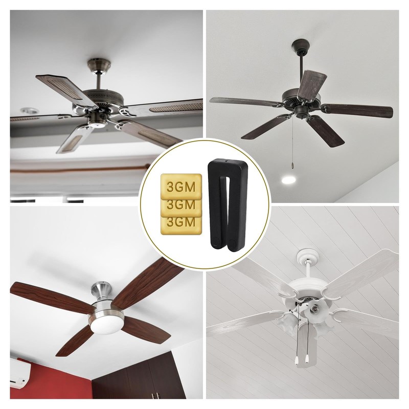 KALIONE Ceiling Fan Blade Balancing Kit Including Fan Balancing Clips