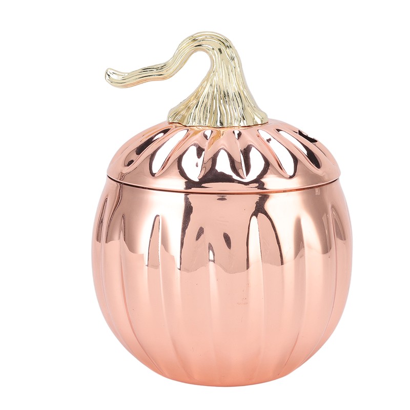 Pumpkin Wine Glass Pumpkin Shaped Stainless Steel Rose Gold Wine