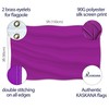 Plain Violet Flag - Plain Purple Flag - Double-Sided Print