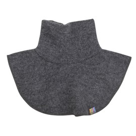 Joha Children's Unisex Slip-On Scarf Turtleneck Insert Merino Wool, Coke Melange