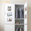 Mingting Magnetic Picture Frames 15 Packs-Fridge Magnetic Photo Frames-Holds 4