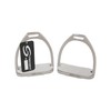 S-Products EQUESTRIAN IRONS FILLIS DRESSAGE STIRRUPS WITH WHITE TREADS RRP
