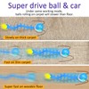 Giociv Interactive Cat Toys Ball for Indoor Cats Fast Rolling