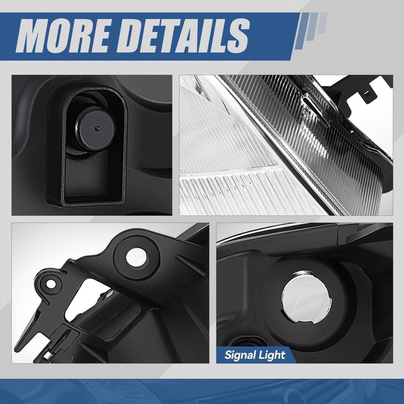 Auto Dynasty Headlights Assembly Compatible with 2010 2011 2012 Nissan