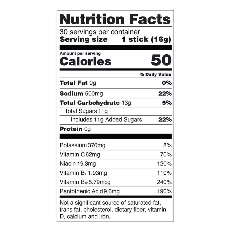 Liquid IV Firecracker Popsicle Flavor Multiplier Electrolytes Drink Mix water