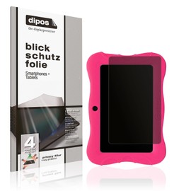 dipos I Blickschutzfolie kompatibel mit Contixo V9 7 Zoll Display-Schutzfolie matt mit 4-Wege Sichtschutz-Effekt